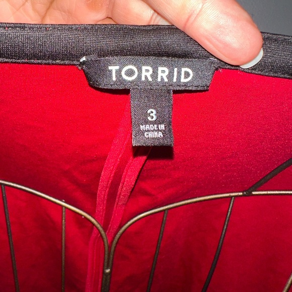 Torrid Red Captain Womens Blazer - Picture 4 of 10
